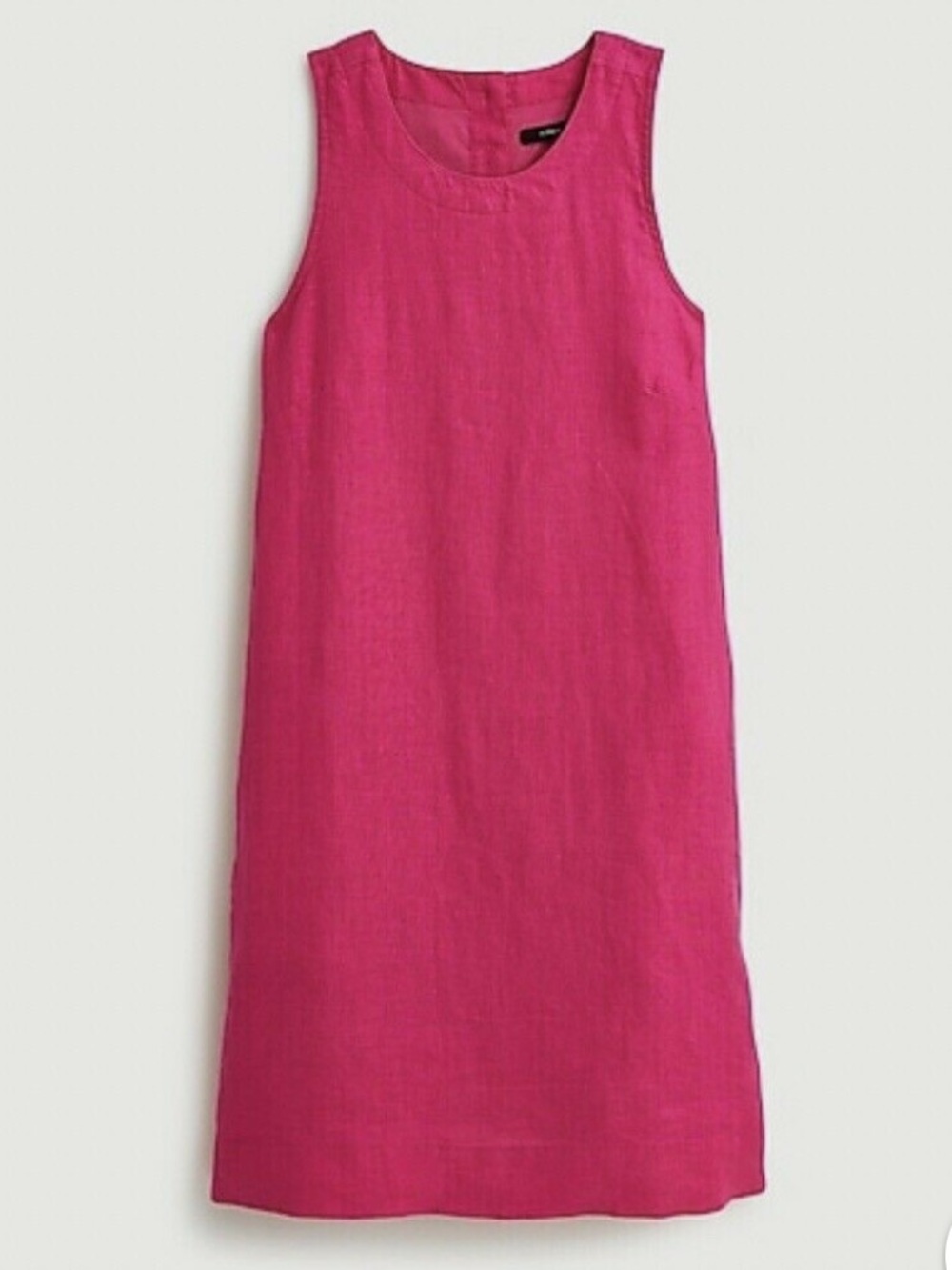J. Crew Button Back Linen Shift Dress (with pockets)
